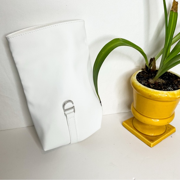 Dior Handbags - DIOR White Minimalist Cosmetic Bag - Brand New